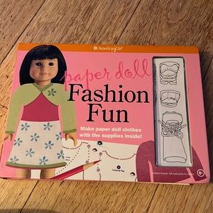 American Girl Doll Fashion Fun Paper Doll Book